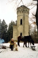 Nový rok 2004 na Dědu